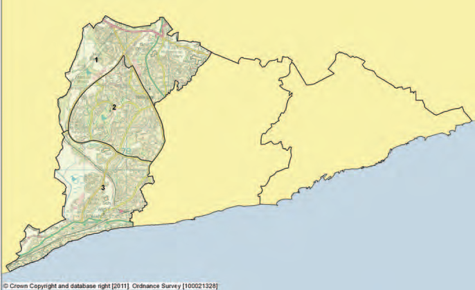 Figure 6: map showing Western Area