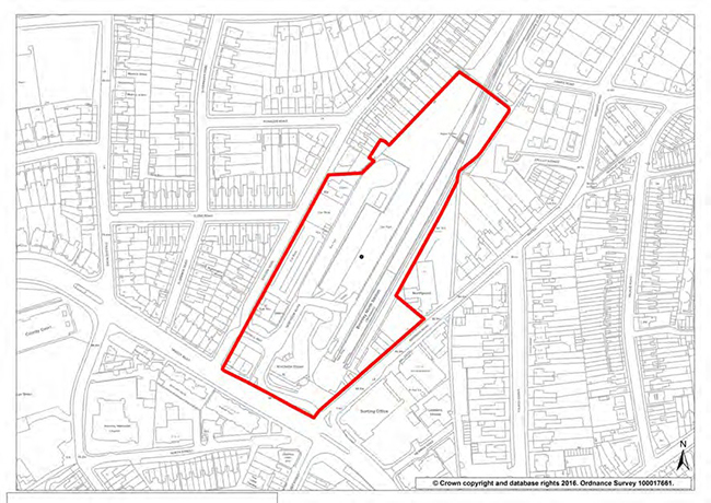 Land adjacent to Bromley North Station