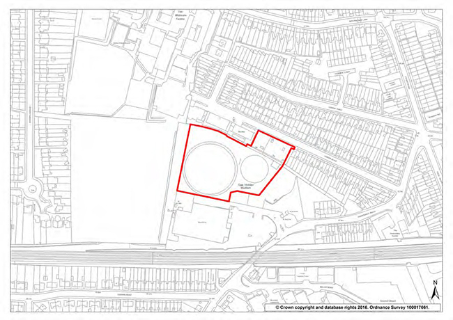 Gas Holder site, Homesdale Road, Bickley