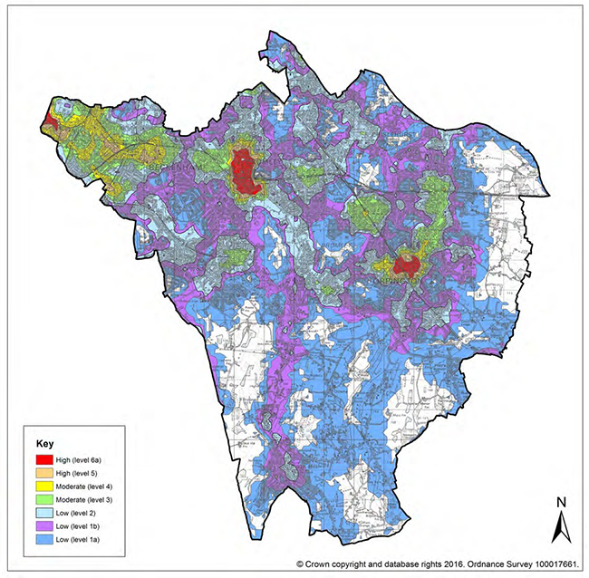 Public Transport Accessibility Levels (PTALs)