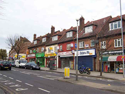 Figure 6.5 Arnos Grove local centre, New Southgate