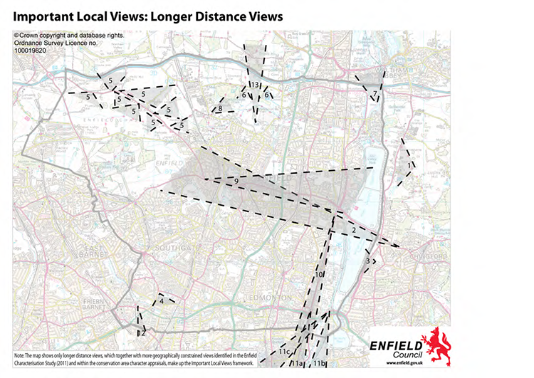 Map 15.6 Important Views
