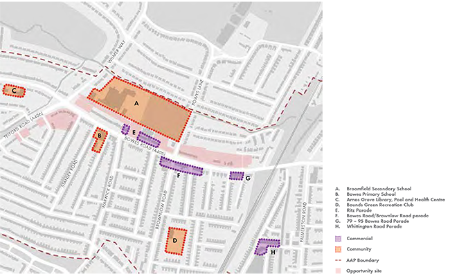 Bowes Road - activities