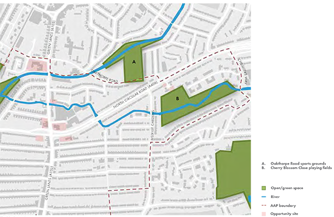 Green Lanes - open space