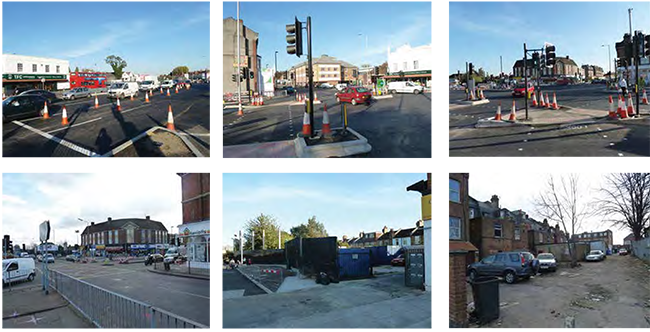 Local environments across the Green Lanes neighbourhood place