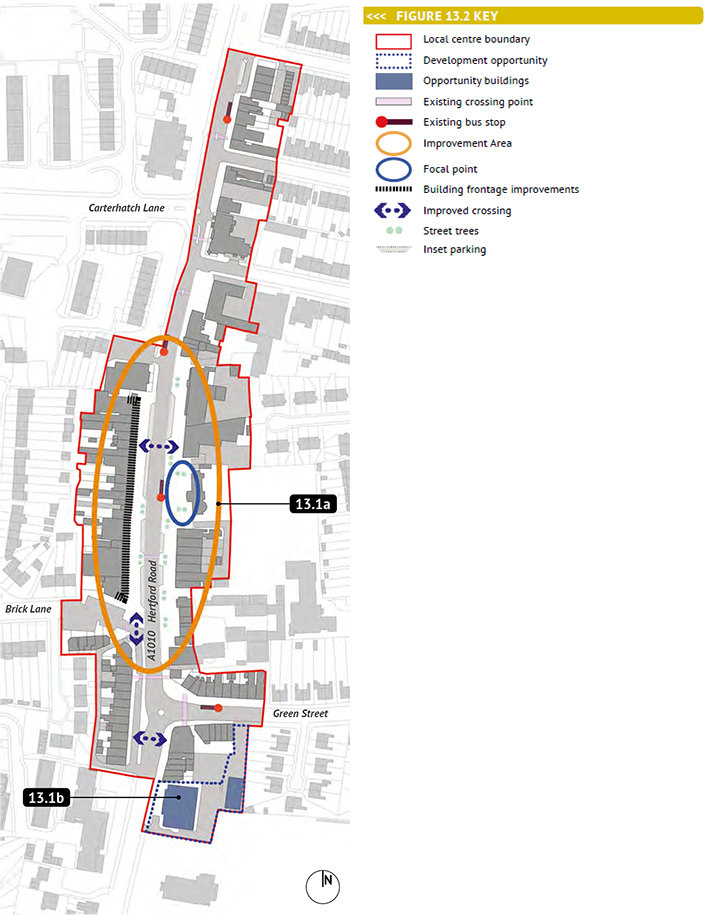 FIGURE 13.2: ENFIELD HIGHWAY LOCAL CENTRE