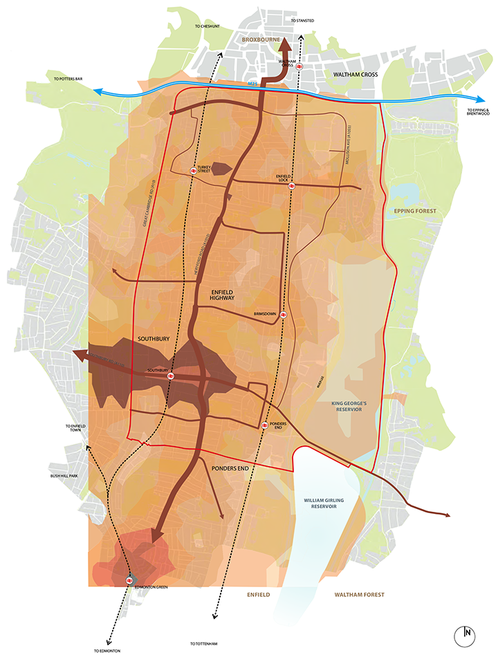 Figure 2.4: Public Transport Accessibility