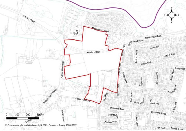 AL21: Land west of Windsor, north and south of the A308, Windsor