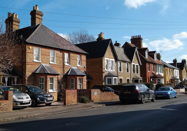 The Victorian suburbs character area