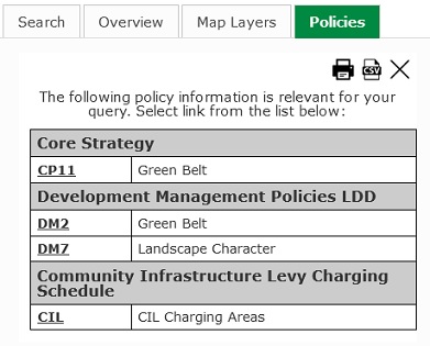 policy links eg