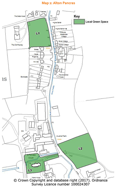 Map 2: Alton Pancras